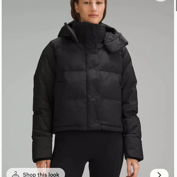 Lululemon Wunder Puff 600-Down-Fill Cropped Jacket - Picture 3 of 10